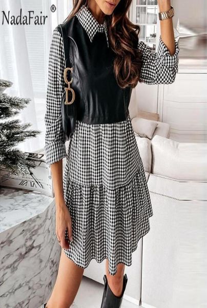 casual dresses women dress plaid women039s 2021 aline pu leather patchwork long sleeve vestidos party elegant short mini5790982, Black;gray
casual dresses women dress plaid women039s 2021 aline pu leather patchwork long sleeve vestidos party elegant short mini5790982, Black;gray