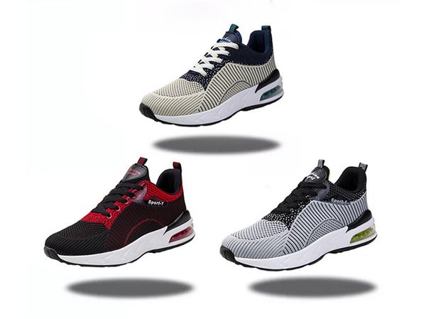 spring and autumn new air cushion sneakers breathable trend running shoes comfortable soft bottom fashion men's shoes, Black
spring and autumn new air cushion sneakers breathable trend running shoes comfortable soft bottom fashion men's shoes, Black