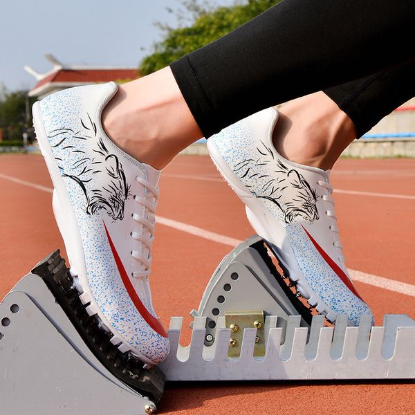 safety shoes sprint track professional field cleans men's sports shoes running women's lightweight training nail shoes sports shoe, Black;brown
safety shoes sprint track professional field cleans men's sports shoes running women's lightweight training nail shoes sports shoe, Black;brown