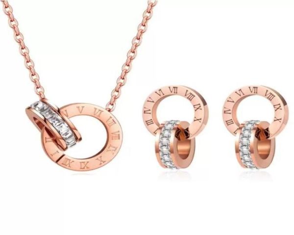 luxury elegant love numeral crystal necklace set roman numerals earrings for women fashion stainless steel pendant trend designer 9826792, Silver
luxury elegant love numeral crystal necklace set roman numerals earrings for women fashion stainless steel pendant trend designer 9826792, Silver