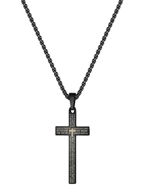 stainless steel christian cross necklace titanium box chain letters cross pendant necklace7284445, Silver
stainless steel christian cross necklace titanium box chain letters cross pendant necklace7284445, Silver