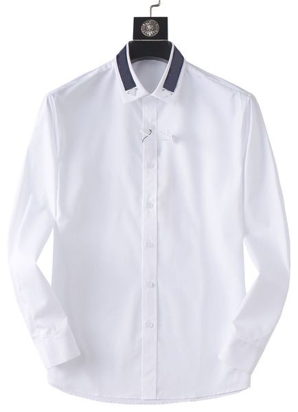 2023 luxury designer men's shirt fashion casual street p luxury shirt autumn summer slimming the most avant-garde european and american, White;black
2023 luxury designer men's shirt fashion casual street p luxury shirt autumn summer slimming the most avant-garde european and american, White;black