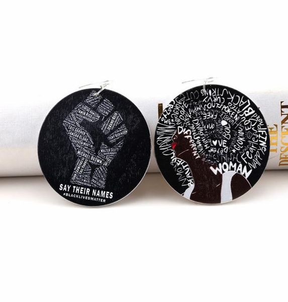 new round wood earrings black styles printed letters art pattern wooden earring handmade diy hook pendant eardrop women jewelry gi1279854, Silver
new round wood earrings black styles printed letters art pattern wooden earring handmade diy hook pendant eardrop women jewelry gi1279854, Silver