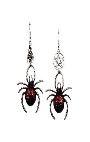 red spider dangle earrings for women men punk bat stars halloween drop earring gift ancient silver color whole jewelry1626812
red spider dangle earrings for women men punk bat stars halloween drop earring gift ancient silver color whole jewelry1626812