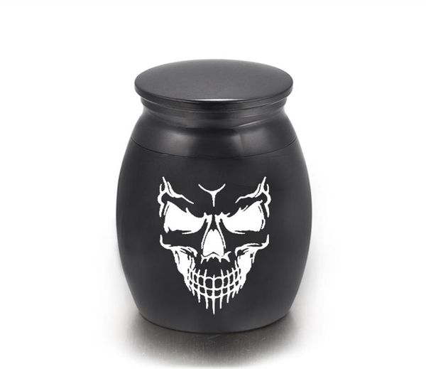 skull face shaped engraving small cremation ashes urn aluminum alloy urn funeral casket fashion keepsake 16x25mm3061538, Silver
skull face shaped engraving small cremation ashes urn aluminum alloy urn funeral casket fashion keepsake 16x25mm3061538, Silver