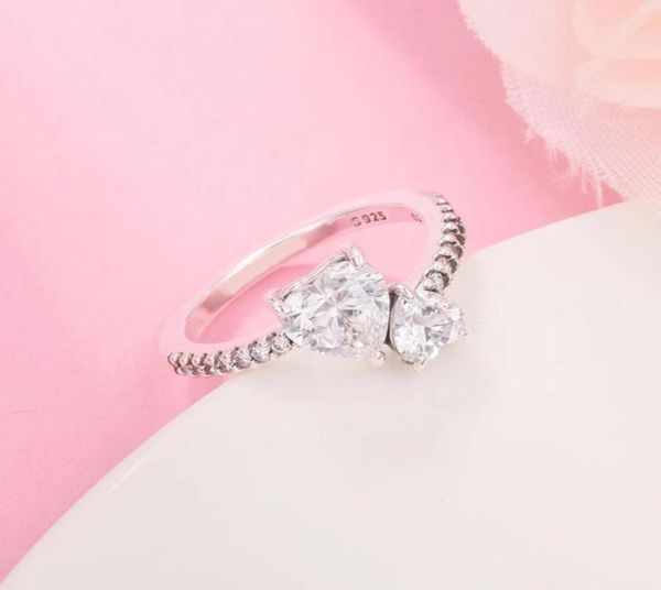 authentic 925 sterling silver ring double heart sparkling ring luxury for women 2022 girls fit fashion jewelry 2022 new mother's day gi
authentic 925 sterling silver ring double heart sparkling ring luxury for women 2022 girls fit fashion jewelry 2022 new mother's day gi