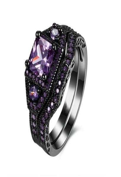 fine luxury wedding diamond rings black white gold double set nano zircon plated ring whole2218099, Slivery;golden
fine luxury wedding diamond rings black white gold double set nano zircon plated ring whole2218099, Slivery;golden
