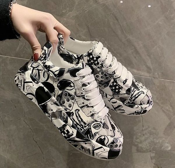 new women's vulcanize shoes flats lace up new style women sneakers fashion platform outdoor casual shoes, Black
new women's vulcanize shoes flats lace up new style women sneakers fashion platform outdoor casual shoes, Black