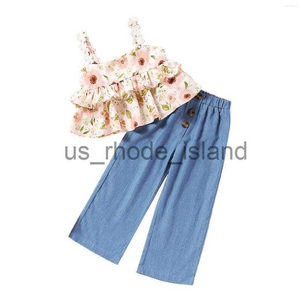 clothing sets clothing sets fashion 2 pieces kids suit set girls flower print sleeveless off shoulder solid color jeans for summer 18m-6t x, White
clothing sets clothing sets fashion 2 pieces kids suit set girls flower print sleeveless off shoulder solid color jeans for summer 18m-6t x, White