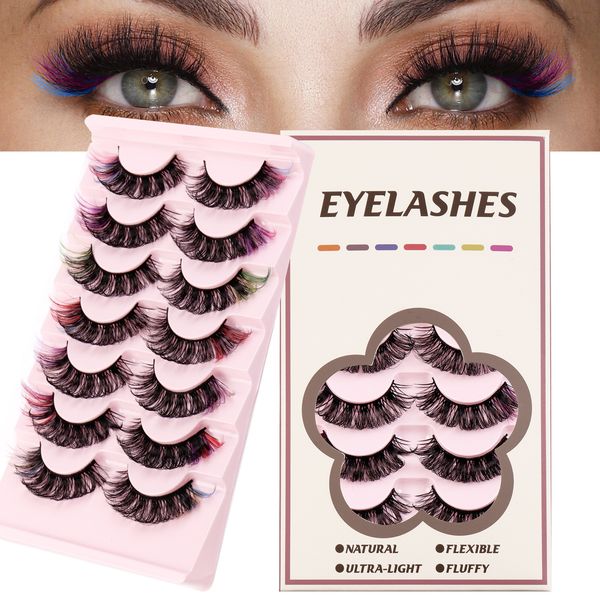 multilayer thick fluffy false eyelashes with color naturally soft light handmade reusable colored fake lashes extensions full strip lashes d
multilayer thick fluffy false eyelashes with color naturally soft light handmade reusable colored fake lashes extensions full strip lashes d