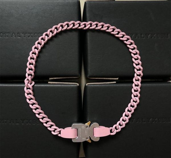 link chain 1017 alyx 9sm pink necklace bracelet simple and versatile couple with the same functional style ins accessories3017634, Black
link chain 1017 alyx 9sm pink necklace bracelet simple and versatile couple with the same functional style ins accessories3017634, Black