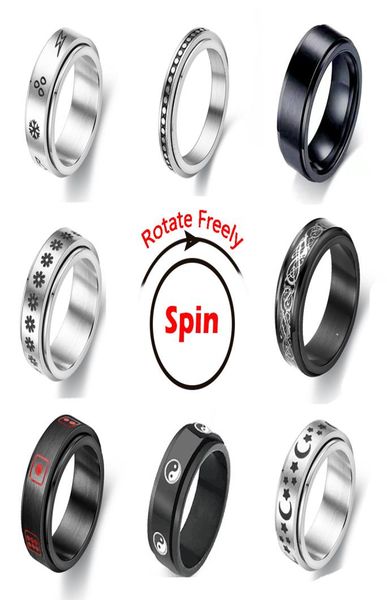 ring figet spinner rings for women men stainless steel rotate ly spinning anti stress accessories jewelry gifts8575237, Silver
ring figet spinner rings for women men stainless steel rotate ly spinning anti stress accessories jewelry gifts8575237, Silver