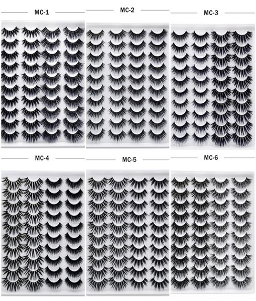 new 20 pairs 3d mink eyelashes pack faux mink lashes natural curly long eye lash extension full strip false eyelash set for makeup7329547
new 20 pairs 3d mink eyelashes pack faux mink lashes natural curly long eye lash extension full strip false eyelash set for makeup7329547