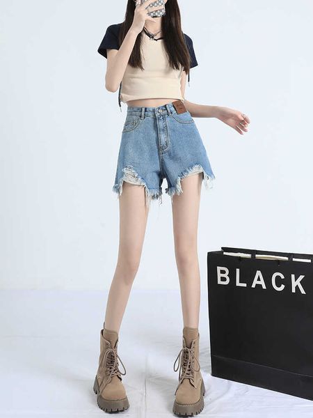 retro denim shorts women's high waist 2023 new summer relaxed wide legs small man broken a-line pants, Black;white
retro denim shorts women's high waist 2023 new summer relaxed wide legs small man broken a-line pants, Black;white