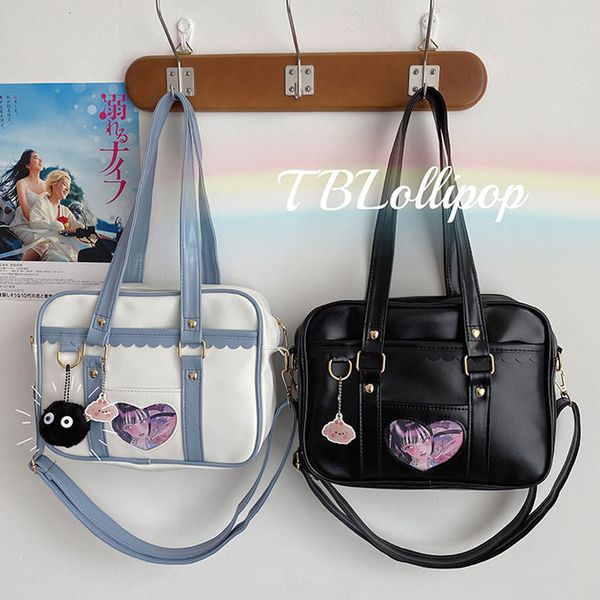 evening bags real s ins japanese ins harajuku style girl pu uniform bag portable multipurpose crossbody shoulder loli matching 230711
evening bags real s ins japanese ins harajuku style girl pu uniform bag portable multipurpose crossbody shoulder loli matching 230711