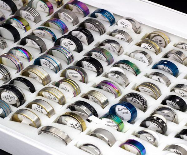 whole 50pcs mix lot men women fashion stainless steel rings wedding band finger ring trendy jewelry4629545, Slivery;golden
whole 50pcs mix lot men women fashion stainless steel rings wedding band finger ring trendy jewelry4629545, Slivery;golden
