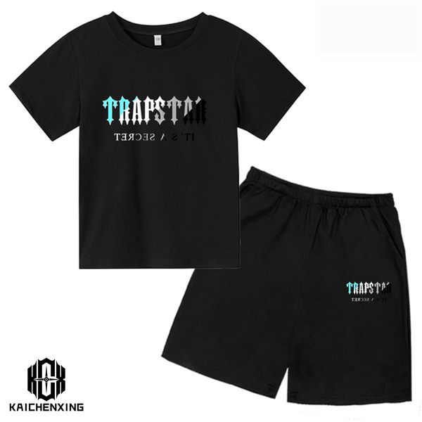 t shirts summer trapstar tshirt kids boys beach shorts sets streetwear tracksuit men women clothes girls sportswear 230711, Blue
t shirts summer trapstar tshirt kids boys beach shorts sets streetwear tracksuit men women clothes girls sportswear 230711, Blue