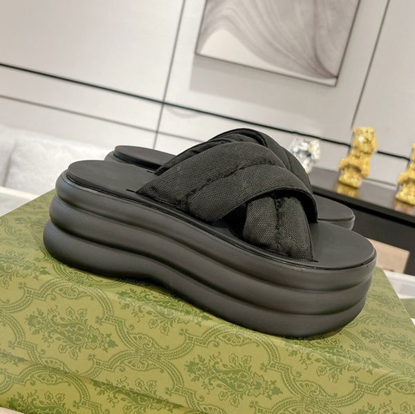 designers padded nylon flatform sandals slippers chunky flat comfort slides mid-heel oversize pool sandal women fashion summer thick bottom, Black
designers padded nylon flatform sandals slippers chunky flat comfort slides mid-heel oversize pool sandal women fashion summer thick bottom, Black