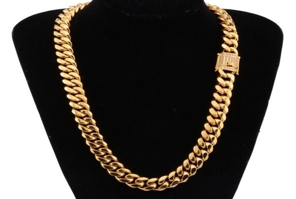 18mm chain stainless steel jewelry 18k gold plated high polished cubic zirconia clasp miami cuban link necklace men chains multi5811383, Silver
18mm chain stainless steel jewelry 18k gold plated high polished cubic zirconia clasp miami cuban link necklace men chains multi5811383, Silver