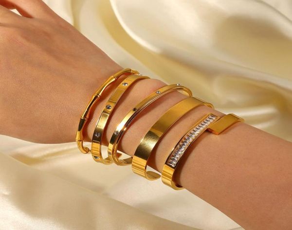 whole 10pcslot 18k gold silver bracelet bangle cuff pulsera mixed color and size7770571, Golden;silver
whole 10pcslot 18k gold silver bracelet bangle cuff pulsera mixed color and size7770571, Golden;silver