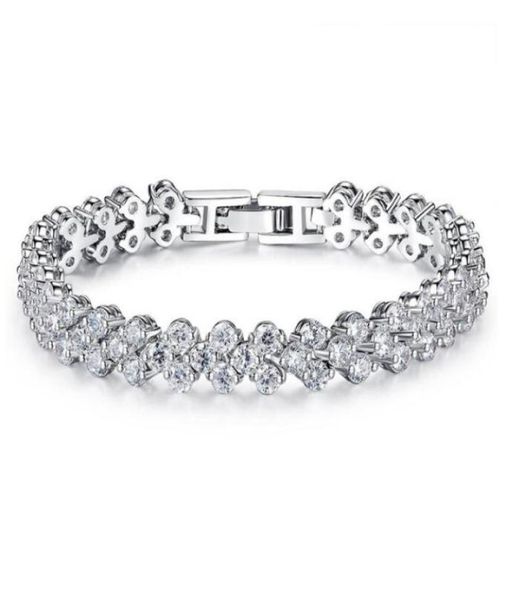 luxury austria shining crystal tennis bracelets genuine 925 sterling silver charms zircon diamond roman link bracelet jewelry 5 pc9835489, Black
luxury austria shining crystal tennis bracelets genuine 925 sterling silver charms zircon diamond roman link bracelet jewelry 5 pc9835489, Black