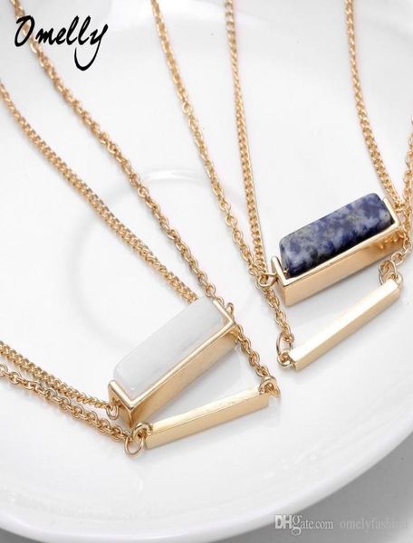 stylish fashion ks inspired jewelry necklace double layers gp gemstone pendant chains charm whole in bulk5154477, Silver
stylish fashion ks inspired jewelry necklace double layers gp gemstone pendant chains charm whole in bulk5154477, Silver