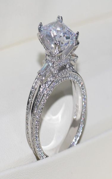 vecalon women big jewelry ring princess cut 10ct diamond stone 300pcs cz 925 sterling silver engagement wedding ring gift3348673, Slivery;golden
vecalon women big jewelry ring princess cut 10ct diamond stone 300pcs cz 925 sterling silver engagement wedding ring gift3348673, Slivery;golden