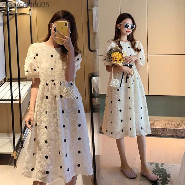 658# maternity clothes summer color block short sleeve easy matching loose stylish dress for pregnant women pregnancy clothes l230712, White
658# maternity clothes summer color block short sleeve easy matching loose stylish dress for pregnant women pregnancy clothes l230712, White