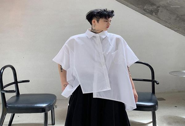japanese hair style asymmetric stitching shirt men039s short sleeve minority yamamoto dark fashion personality brand casual shi7270327, White;black
japanese hair style asymmetric stitching shirt men039s short sleeve minority yamamoto dark fashion personality brand casual shi7270327, White;black