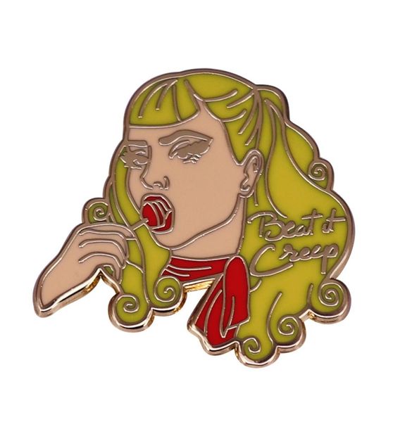beat it creep pin wanda woodward funny humor retro brooch cry baby movie fans fashion accessory6958489, Gray
beat it creep pin wanda woodward funny humor retro brooch cry baby movie fans fashion accessory6958489, Gray