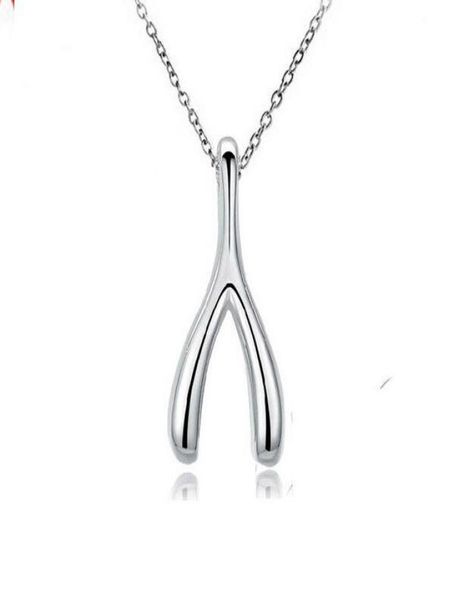 vintage wishbone maxi necklace for women wedding jewelry contracted style collarbone chain6630709, Silver
vintage wishbone maxi necklace for women wedding jewelry contracted style collarbone chain6630709, Silver