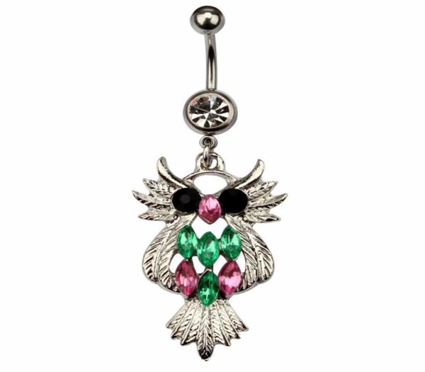 d0196 1 color the owl 00301 belly button navel rings dangle accessories fashion charm rabbit cz 10pcslot8620592, Silver
d0196 1 color the owl 00301 belly button navel rings dangle accessories fashion charm rabbit cz 10pcslot8620592, Silver