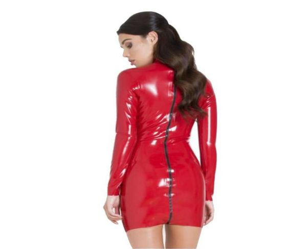 casual dresses turtleneck long sleeve leather pvc mini dress spring autumn leisure bodycon slim latex party club8908212, Black;gray
casual dresses turtleneck long sleeve leather pvc mini dress spring autumn leisure bodycon slim latex party club8908212, Black;gray