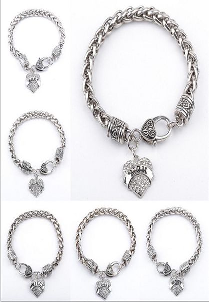charm boho bracelets for women homme crystal love heart bracelet bangle mom sister daughter aunt nurse word bracciali donna jewelr4382320, Black
charm boho bracelets for women homme crystal love heart bracelet bangle mom sister daughter aunt nurse word bracciali donna jewelr4382320, Black