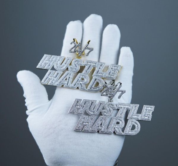 new iced out 5a cubic zirconia cz hustle hard letter pendent necklace with rope chain men fashion hiphop rock jewelry3863266, Silver
new iced out 5a cubic zirconia cz hustle hard letter pendent necklace with rope chain men fashion hiphop rock jewelry3863266, Silver