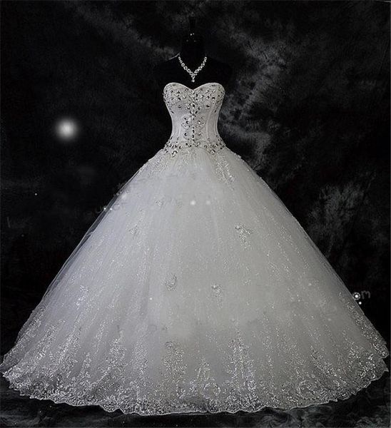 sparkling beading crystal 2019 wedding bridal gowns lace rhinestone plus size robe de mariage ball gown wedding dresses vestido de7143689, White
sparkling beading crystal 2019 wedding bridal gowns lace rhinestone plus size robe de mariage ball gown wedding dresses vestido de7143689, White