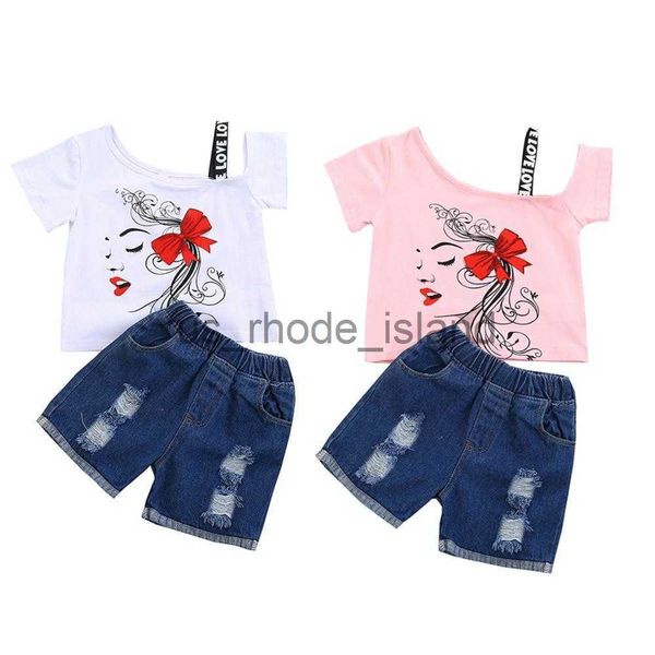 clothing sets summer kids suit european and american fashion girls set oblique shoulder short-sleeved t-shirt+ripped denim shorts 210515 x07, White
clothing sets summer kids suit european and american fashion girls set oblique shoulder short-sleeved t-shirt+ripped denim shorts 210515 x07, White