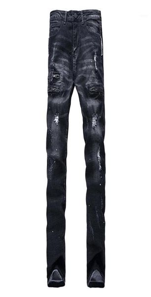 whole hemiks fashion mens ripped biker jeans black slim fit motorcycle vienntage distressed denim medium wash pants3464074, Blue
whole hemiks fashion mens ripped biker jeans black slim fit motorcycle vienntage distressed denim medium wash pants3464074, Blue