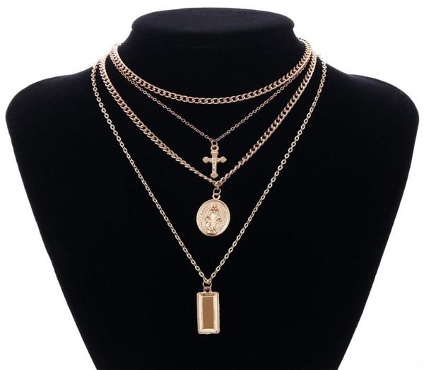 goddess catholic choker necklace multilayer christian neckalce collier for women jewelry cross virgin mary pendant chain necklaces4978832, Silver
goddess catholic choker necklace multilayer christian neckalce collier for women jewelry cross virgin mary pendant chain necklaces4978832, Silver