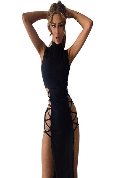 club party dresses sleeveless bandage for women backless tank dress skinny fashion summer2588444, White;black
club party dresses sleeveless bandage for women backless tank dress skinny fashion summer2588444, White;black