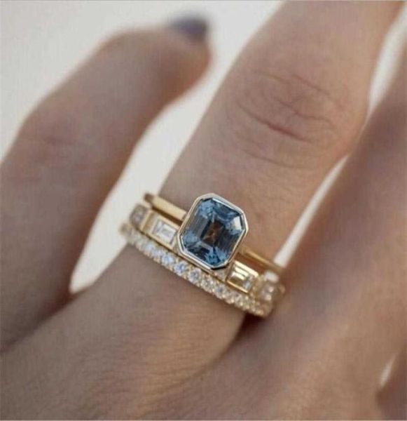 3pcs acid blue crystal rings for women fashion yellow gold color wedding women039s ring luxury brand jewelry gifts accessories 4055335, Silver
3pcs acid blue crystal rings for women fashion yellow gold color wedding women039s ring luxury brand jewelry gifts accessories 4055335, Silver