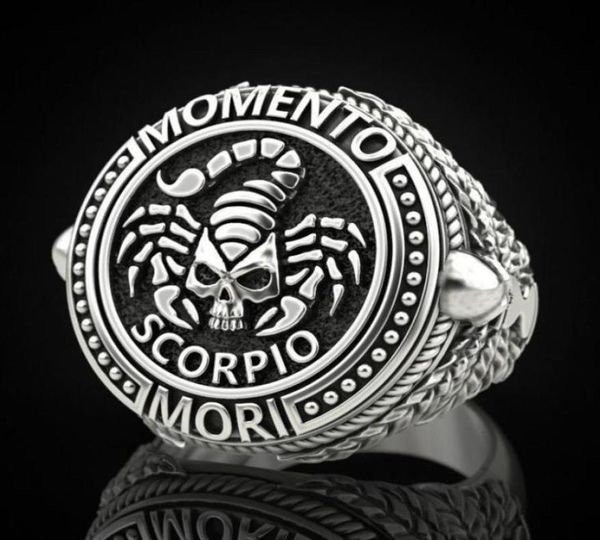 vintage exquisite punk style s925 black silver color scorpio skull poison scorpion ring for men wedding gift jewelry accessoires c5235637, Golden;silver
vintage exquisite punk style s925 black silver color scorpio skull poison scorpion ring for men wedding gift jewelry accessoires c5235637, Golden;silver