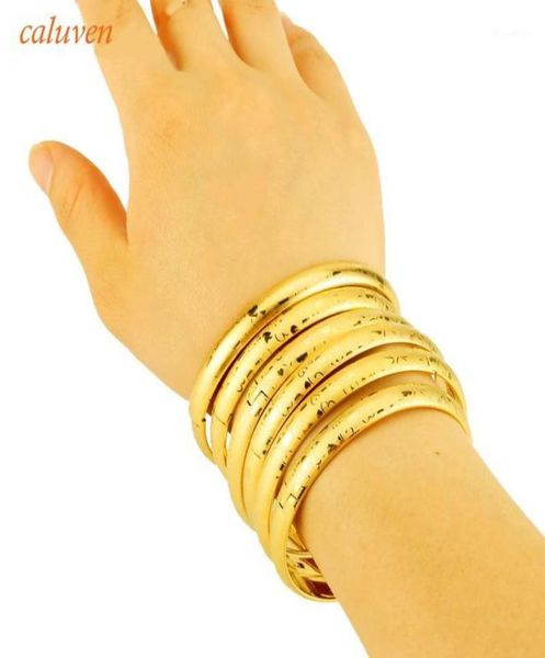 love 6pcslot 8mm dubai bangles new open size laser gold color bangles for women ethiopian bracelets girls gift17389010, Black
love 6pcslot 8mm dubai bangles new open size laser gold color bangles for women ethiopian bracelets girls gift17389010, Black