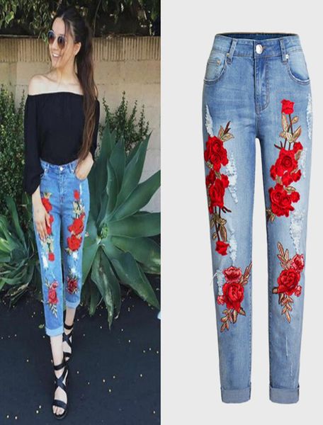 fashion plus size stretchy ripped jeans with scuffs mid waist embroidery flowers vintage woman denim pants trousers for women jean2254271, Blue
fashion plus size stretchy ripped jeans with scuffs mid waist embroidery flowers vintage woman denim pants trousers for women jean2254271, Blue