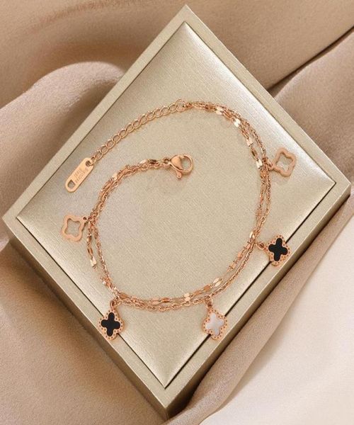 charm bracelets ladies lucky fourleaf clover titanium steel bracelet girlfriends student temperament korean simple gift casual je8337426, Golden;silver
charm bracelets ladies lucky fourleaf clover titanium steel bracelet girlfriends student temperament korean simple gift casual je8337426, Golden;silver