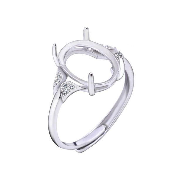 semi mount ring settings for big oval stone with side cz 6x8mm 10x14mm solid 925 sterling silver women jewelry bride wedding gifts6294611, Slivery;crystal
semi mount ring settings for big oval stone with side cz 6x8mm 10x14mm solid 925 sterling silver women jewelry bride wedding gifts6294611, Slivery;crystal