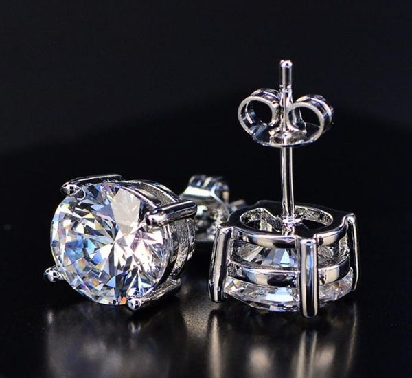 round cut stud earrings 18k white gold filled mens womens genuine clear cubic zirconia earrings prevent allergy9039796, Golden;silver
round cut stud earrings 18k white gold filled mens womens genuine clear cubic zirconia earrings prevent allergy9039796, Golden;silver