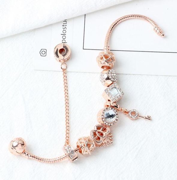 wholesale-new rose gold diamond key bracelet diy lady bracelet for style jewelry9005769, Black
wholesale-new rose gold diamond key bracelet diy lady bracelet for style jewelry9005769, Black