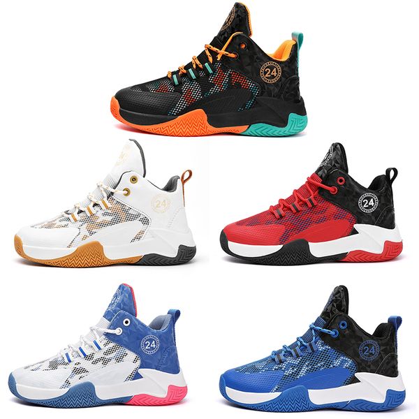 2023 kid basketball shoes boy girl breathable mesh white blue black orange red golden trainers outdoor sports
2023 kid basketball shoes boy girl breathable mesh white blue black orange red golden trainers outdoor sports