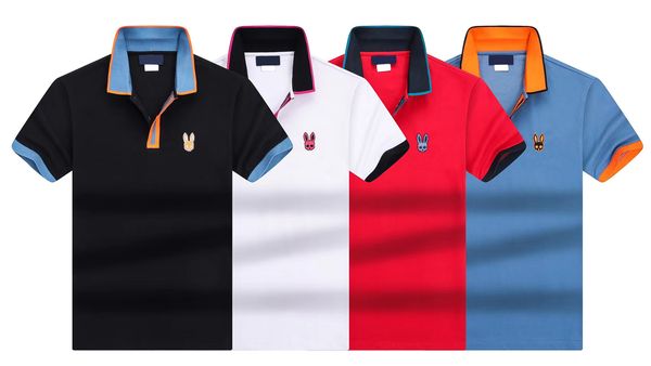 men's polo shirt designer rabbit embroidered lapel short sleeve casual 100% cotton t-shirt m-3xl#jc19861b, White;black
men's polo shirt designer rabbit embroidered lapel short sleeve casual 100% cotton t-shirt m-3xl#jc19861b, White;black